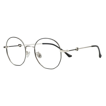Metal Oval Eyeglasses