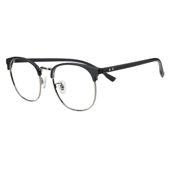 Metal Oval Eyeglasses