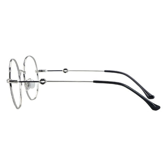 Metal Oval Eyeglasses