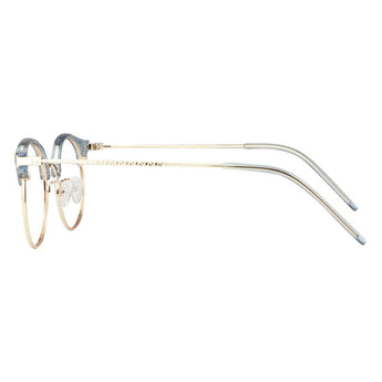 Metal Oval Eyeglasses