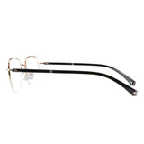 Bruce Metal Rectangle Eyeglasses—LifeArtVision