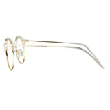 Metal Oval Eyeglasses