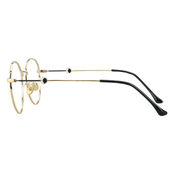 Metal Oval Eyeglasses