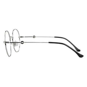 Metal Oval Eyeglasses