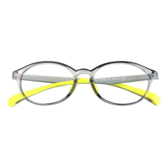 TR &Silica gel Oval Kid's Eyeglasses