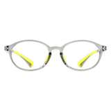 TR &Silica gel Oval Kid's Eyeglasses