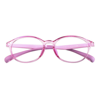 TR &Silica gel Oval Kid's Eyeglasses