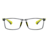 TR &Silica gel Rectangle Kid's Eyeglasses