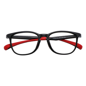 Eda TR & Silica Gel Rectangle Kid's Eyeglasses
