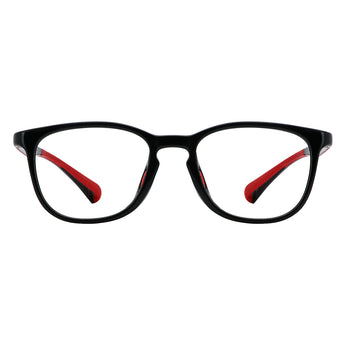 Eda TR & Silica Gel Rectangle Kid's Eyeglasses