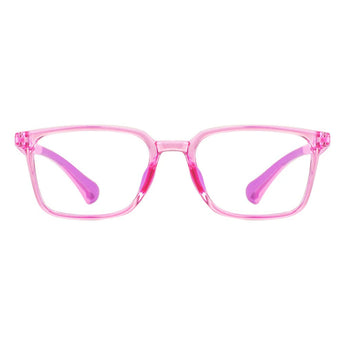 TR & Silica Gel Rectangle Kid's Eyeglasses