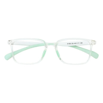 TR & Silica Gel Rectangle Kid's Eyeglasses