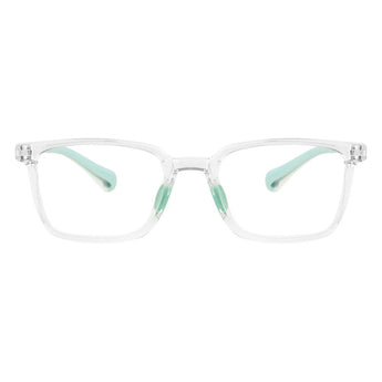 TR & Silica Gel Rectangle Kid's Eyeglasses