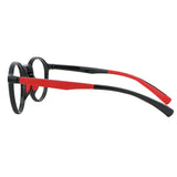 Avanna TR & Silica Gel Round Kid's Eyeglasses