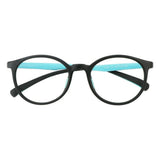 TR & Silica Gel Oval Kid's Eyeglasses