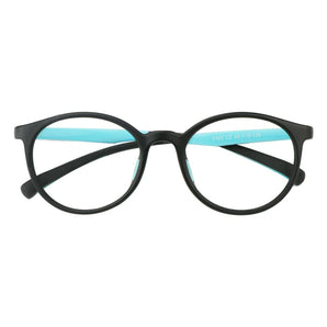 TR & Silica Gel Oval Kid's Eyeglasses
