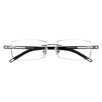 Metal Rectangle Eyeglasses