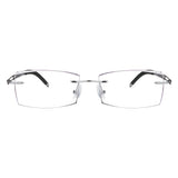Metal Rectangle Eyeglasses