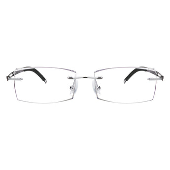 Metal Rectangle Eyeglasses