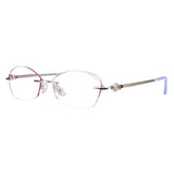 Metal Oval Eyeglasses