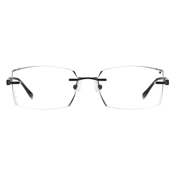 Brisa Metal Rectangle Eyeglasses - LifeArtVision