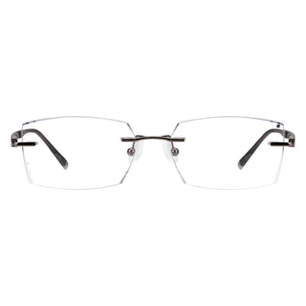 Brisa Metal Rectangle Eyeglasses - LifeArtVision