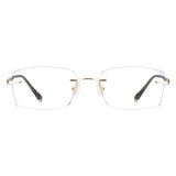 Brisa Metal Rectangle Eyeglasses - LifeArtVision