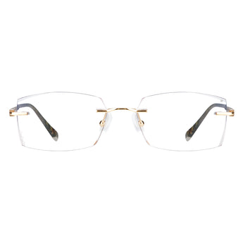 Brisa Metal Rectangle Eyeglasses - LifeArtVision