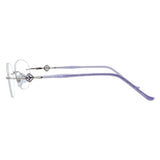 Metal Oval Eyeglasses