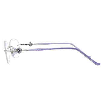 Metal Oval Eyeglasses