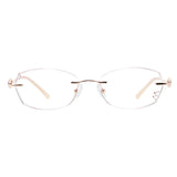 Metal Square Eyeglasses