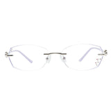 Metal Square Eyeglasses