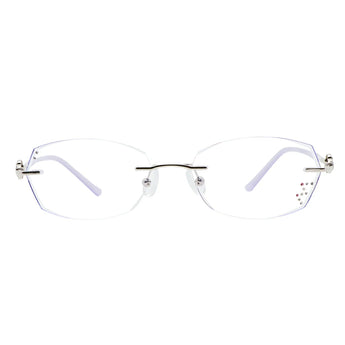 Metal Square Eyeglasses
