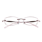 Metal Geometric Eyeglasses