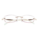 Metal Geometric Eyeglasses