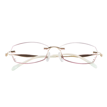 Metal Geometric Eyeglasses