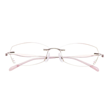 Metal Geometric Eyeglasses