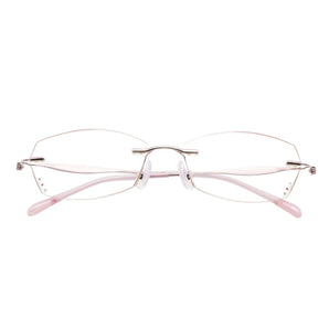 Metal Geometric Eyeglasses