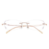 Metal Geometric Eyeglasses