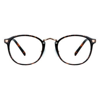 Plastic Oval Eyeglasses