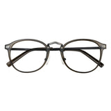 Plastic Oval Eyeglasses