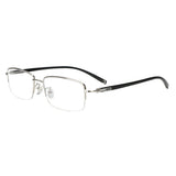 Metal Rectangle Eyeglasses