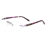 Amanda Metal Round Eyeglasses - LifeArtVision