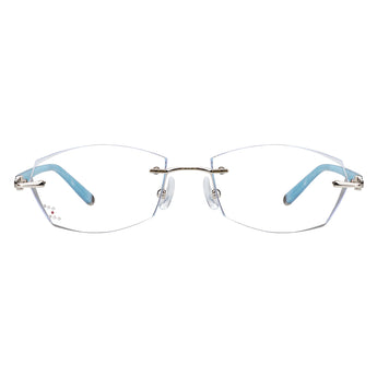 Vogue Metal Oval Eyeglasses - LifeArtVision