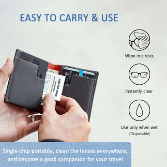 Anti Fog Lens Wipes Pre-Moistened Individually Wrapped Anti-Fog Wipes - LifeArtVision
