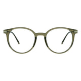 Plastic Oval Glasses
