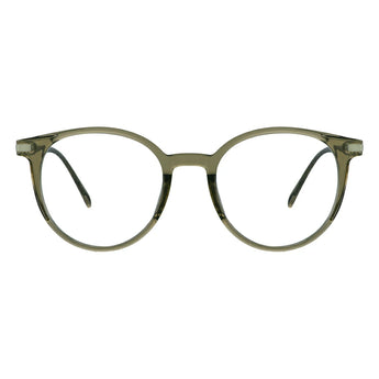 Plastic Oval Glasses
