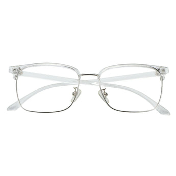 Plastic Browline Eyeglasses