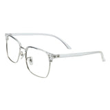Plastic Browline Eyeglasses