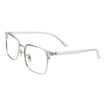 Plastic Browline Eyeglasses